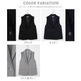 アウター ジレ セットアップ | Honeys | 詳細画像16 