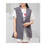 アウター ベスト ジレ | Honeys | 詳細画像14 