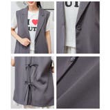 アウター ベスト ジレ | Honeys | 詳細画像17 