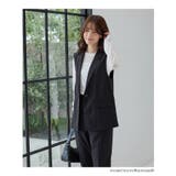 アウター ジレ ベスト | Honeys | 詳細画像5 