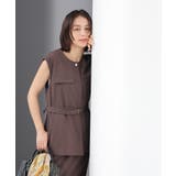 アウター ジレ ベスト | Honeys | 詳細画像9 