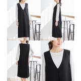 ワンピース ジャンスカ ノースリーブ | Honeys | 詳細画像12 