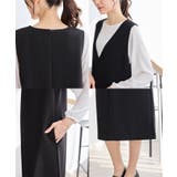 ワンピース ジャンスカ ノースリーブ | Honeys | 詳細画像13 