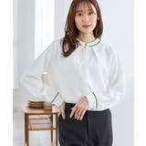 トップス ブラウス 長袖 | Honeys | 詳細画像4 