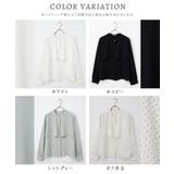 トップス ブラウス 長袖 | Honeys | 詳細画像17 