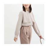 トップス ブラウス 長袖 | Honeys | 詳細画像9 