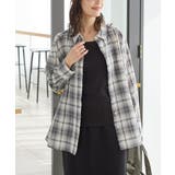 オフ×グレー | トップス シャツ チュニックシャツ | Honeys