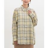 イエロー×オフ | トップス シャツ チュニックシャツ | Honeys