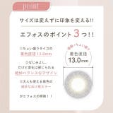 カラコン エフォス ワンデー【1箱10枚入】度あり | モアコンタクト | 詳細画像4 