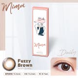 ファジーブラウン | カラコン ミマ ワンデー | モアコンタクト