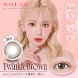 トゥインクルブラウン | カラコン モラク マンスリー | モアコンタクト