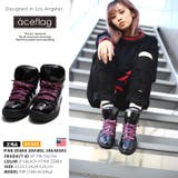 替え紐付きスニーカー エースフラッグ ACEFLAG | 本格派大人のB系 | 詳細画像10