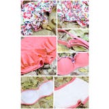 水着 レディース 3点セット、花柄、ワイヤー入り | HOYUKI | 詳細画像11