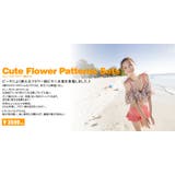 水着 レディース 3点セット、花柄、ワイヤー入り | HOYUKI | 詳細画像2