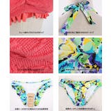 水着 ビキニ、花柄、胸パッド取り外し可、ワイヤー入り、S/M/L 3点セット | HOYUKI | 詳細画像12 