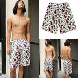 水着メンズトランクス ハーフパンツ エスニック柄カジュアル | HOYUKI | 詳細画像1 