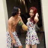 水着メンズトランクス ハーフパンツ エスニック柄カジュアル | HOYUKI | 詳細画像8 