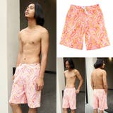 水着メンズ ビーチパンツ ペイズリー柄 | HOYUKI | 詳細画像1 