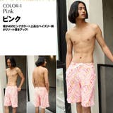 水着メンズ ビーチパンツ ペイズリー柄 | HOYUKI | 詳細画像3 