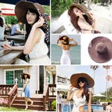 帽子、麦わら帽子、レディース、UVカット、紫外線防止、ストローハット、夏、小顔効… | HOYUKI | 詳細画像5 