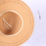 帽子、麦わら帽子、レディース、UVカット、紫外線防止、ストローハット、夏、小顔効… | HOYUKI | 詳細画像9