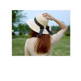 帽子、麦わら帽子、レディース、UVカット、紫外線防止、ストローハット、夏、小顔効… | HOYUKI | 詳細画像11 
