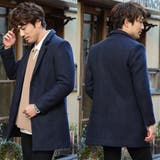 メンズ チェスター ネイビー | HOYUKI MEN | 詳細画像5