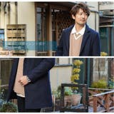 メンズ チェスター ネイビー | HOYUKI MEN | 詳細画像11
