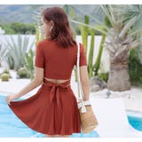 水着 レディース 3点セット体型カバー | HOYUKI | 詳細画像26 