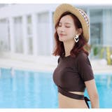 水着 レディース 3点セット体型カバー | HOYUKI | 詳細画像30 