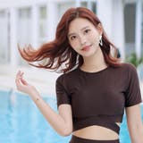 水着 レディース 3点セット体型カバー | HOYUKI | 詳細画像34 