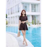 水着 レディース 3点セット体型カバー | HOYUKI | 詳細画像35 