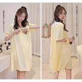 ルームウェア シャツワンピース レディース | HOYUKI | 詳細画像19 