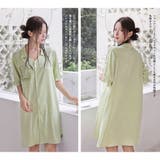 ルームウェア シャツワンピース レディース | HOYUKI | 詳細画像17 