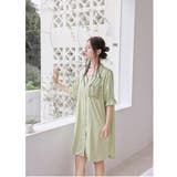 ルームウェア シャツワンピース レディース | HOYUKI | 詳細画像23 