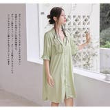 ルームウェア シャツワンピース レディース | HOYUKI | 詳細画像26 