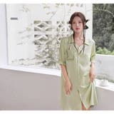 ルームウェア シャツワンピース レディース | HOYUKI | 詳細画像28 