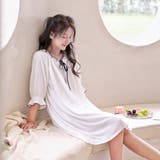 ルームウェア ワンピース 七分丈 | HOYUKI | 詳細画像8 