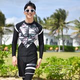 フィットネス水着 メンズ ラッシュガード | HOYUKI | 詳細画像17