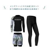 フィットネス水着 メンズ ラッシュガード | HOYUKI | 詳細画像3