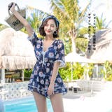 ロンパース 水着レディース ビーチワンピース | HOYUKI | 詳細画像18