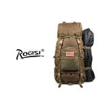 70L軍用リュックサック、正規軍用品、レインカッパ付き、登山遠足用、ハイキング用… | HOYUKI MEN | 詳細画像10 