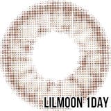 スモーキーベージュ | リルムーン ワンデー 度あり | アイトルテ