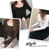 カシミアタッチ 柔らか リブニット | ica | 詳細画像10 