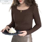 カシミアタッチ 柔らか リブニット | ica | 詳細画像12 