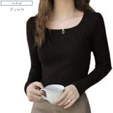 カシミアタッチ 柔らか リブニット | ica | 詳細画像13 