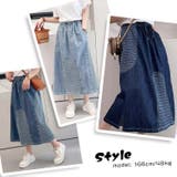 スカート デニムスカート ミモレスカート | ica | 詳細画像9