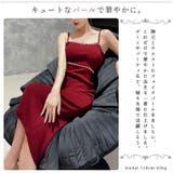 フェイクパール付き ノースリーブ リブニット | ica | 詳細画像3 