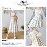 ミモレ丈 ノースリーブ 小花柄 | ica | 詳細画像9
