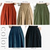 ガウチョパンツ キュロットパンツ ハーフパンツ | ica | 詳細画像1